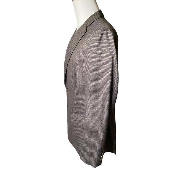 Calvin Klein Blazer Men’s 40R Brown Two Button Sport Coat Jacket Dual Vent - Picture 4 of 12